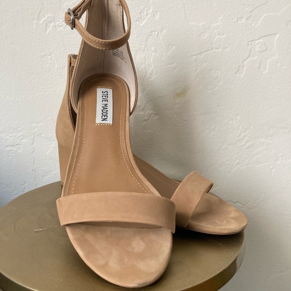 Steve Madden IRENEE TAN 7.5W - Only worn once!